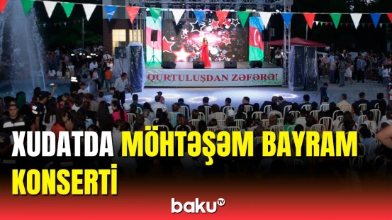 Xaçmazda Milli Qurtuluş Günü qeyd olundu | RİH başçısı konsertdə iştirak etdi