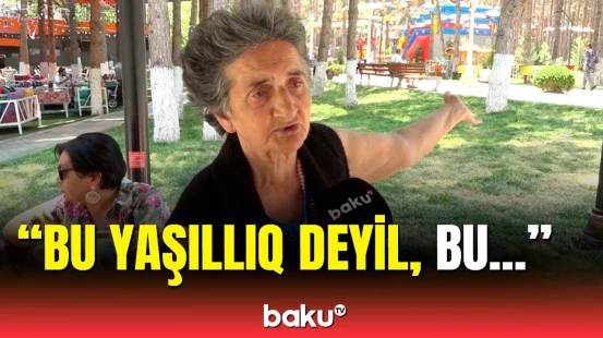Xırdalan sakinləri Mərkəzi Parkdan narazıdır | Ekspertlər nələrdən danışdı?