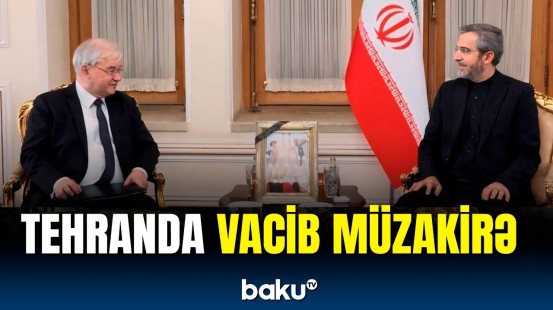 İran XİN başçısı və Rusiya XİN-in xüsusi nümayəndəsi görüşdü