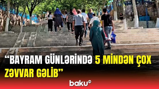 "Əshabi Kəhf" ziyarətgahına üz tutan zəvvarların sayı artdı | Naxçıvan