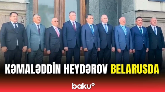 MDB dövlətlərinin rəsmi şəxsləri Belarusda bir araya gəldi
