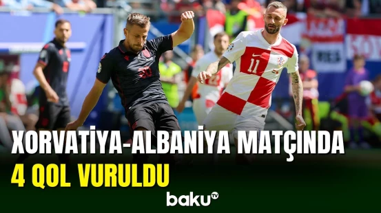 II turun ilk görüşündə Xorvatiya və Albaniya milliləri qarşılaşıb