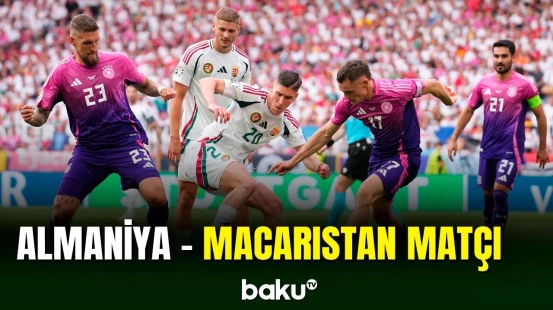 Almaniya AVRO-2024-də 2-ci oyununa çıxıb