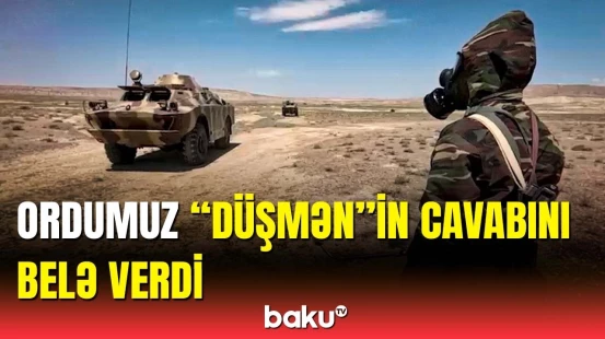 "Düşmən"in kütləvi qırğın planı pozuldu | Azərbaycan Ordusu təlimdə