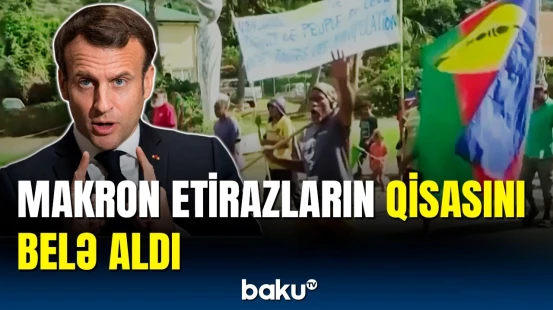 Fransa polisindən Yeni Kaledoniyada xüsusi əməliyyat | Hərəkat lideri saxlanıldı