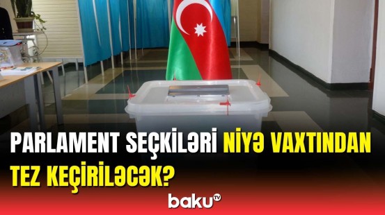 Milli Məclisin buraxılmasının səbəbi | Əli Hüseynli detalları açıqladı