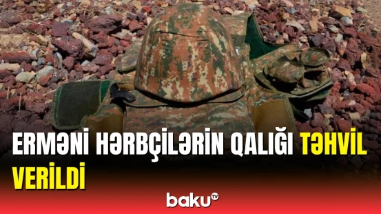 Azərbaycan erməni hərbçilərin meyitlərinin qalıqlarını Ermənistana qaytardı