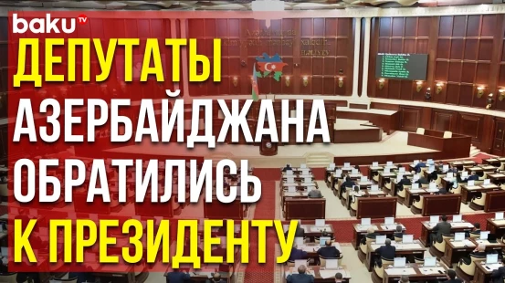 Милли Меджлис предлагает назначить внеочередные парламентские выборы