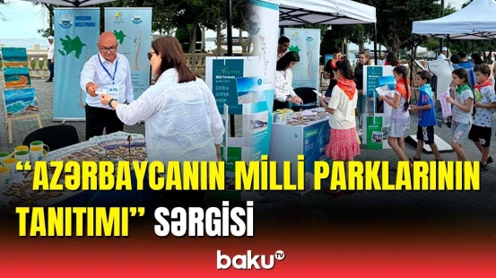 "Azərbaycanın milli parklarının tanıtımı" adlı tədbir keçirilir | Sərgidən görüntülər