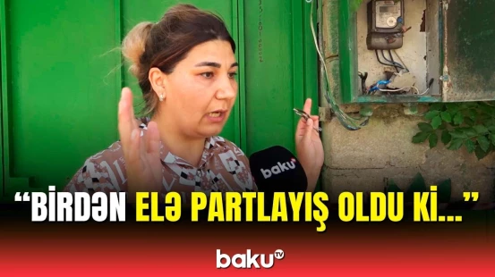 Qum adası sakinləri işıq problemindən şikayətləndi