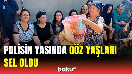 Qətlə yetirilən polis Mirəli Heydərovun yas mərasimində kədərli anlar