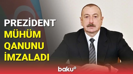 İlham Əliyev vergi sahəsində çoxtərəfli konvensiyanı təsdiq etdi