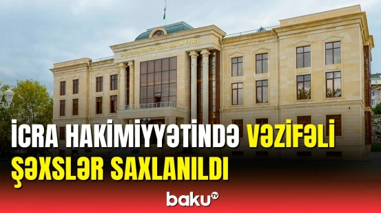 Daşkəsən icra hakimiyyətində əməliyyat | Saxlanılanlar var