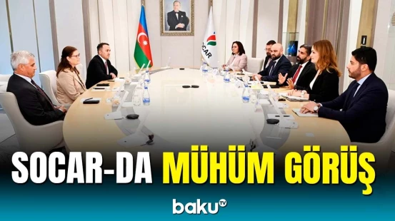 Rövşən Nəcəf və Cüzeppina Raqone arasında görüş | Nələr müzakirə edildi?