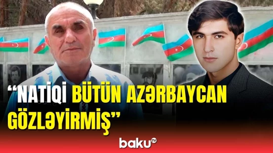 Milli Qəhrəman adı verilən Natiq Qasımovun qardaşından qürur dolu çıxış