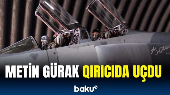 Türkiyə Silahlı Qüvvələrinin Baş Qərargah rəisi qırıcıya mindi