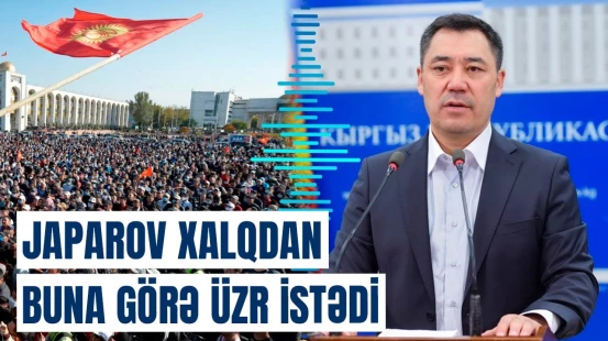 Həmişə onlara xatırladıram ki... | Japarov qalmaqallı hadisədən danışdı