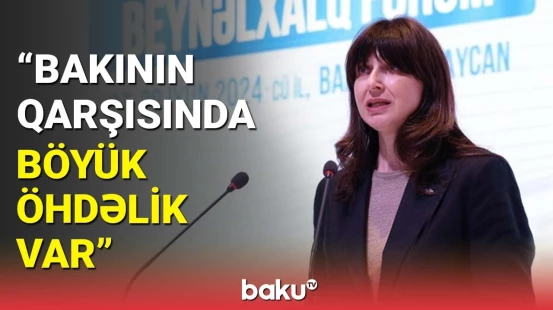 BMT-nin Azərbaycandakı nümayəndəsindən önəmli açıqlama