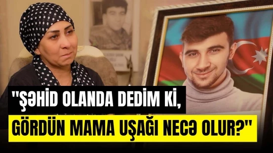 Yuxumda tabutda gördüm, həmin anda vurulubmuş | Şəhid Qasım Abdullahzadənin anası