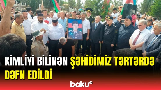 Birinci Qarabağ müharibəsi şəhidi Fəqan Yaqubov torpağa tapşırıldı