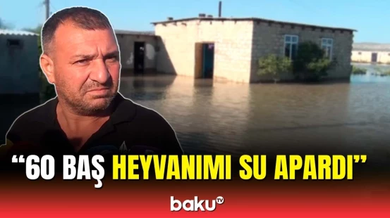 Güclü yağışlardan sonra Pirsaat su anbarı daşıb