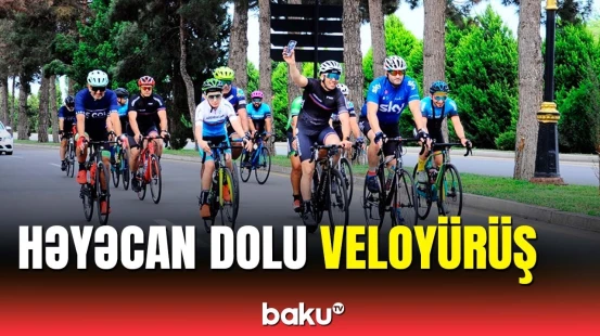Naftalanda "Yaşıl dünya naminə həmrəylik ili" çərçivəsində veloyürüş keçirildi