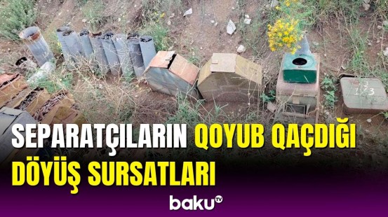 Xocalıda aşkar edilən sursatların görüntüsü | MN-dən təcili məlumat