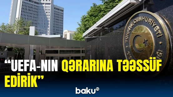 Türkiyə UEFA-nın Merih Demiralla bağlı qərarına münasibət bildirib