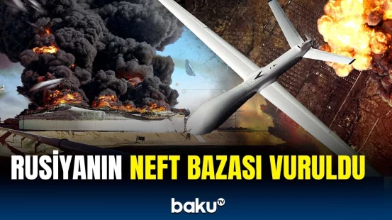 Ukrayna Rusiyaya dronlarla hücum etdi | Hava limanları bağlandı