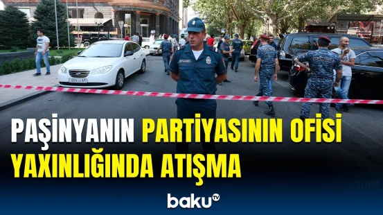 Ermənistanda atışma | Yaralanan var