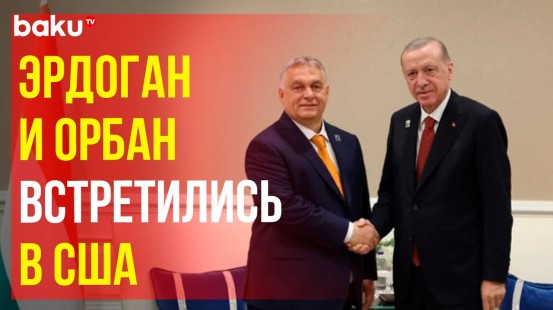 Эрдоган встретился с Орбаном на полях проходящего в Вашингтоне саммита НАТО