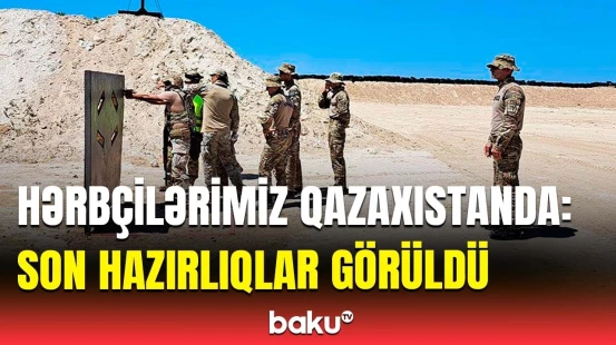 5 ölkə hərbçiləri Qazaxıstanda birgə təlimə başlayır | MN məlumat yaydı