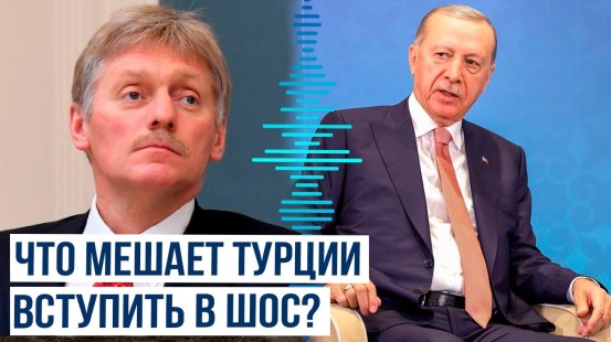 Реакция Пескова на заявление Эрдогана о желании Турции вступить в ШОС