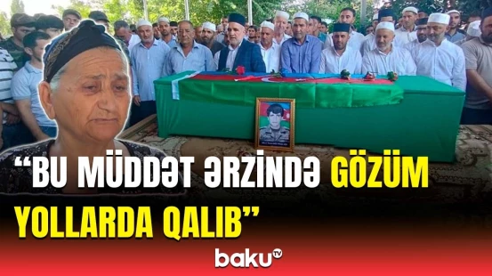 1-ci Qarabağ müharibəsində şəhid olan İmaməddin Əliyev Ağdaşda dəfn edildi