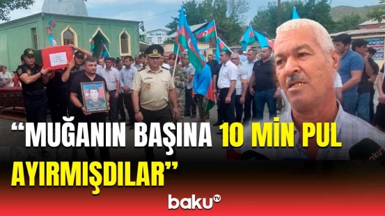 Füzulidə Birinci Qarabağ müharibəsinin şəhidi Muğan Əliyev dəfn edildi