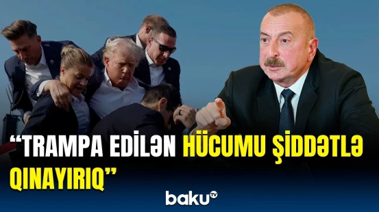 İlham Əliyevdən Donald Trampla bağlı paylaşım