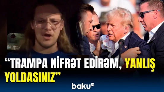 Trampa sui-qəsddən əvvəl çəkdiyi videoda Tomas Metyu nə söyləmişdi?