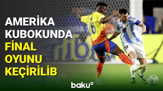Amerika Kuboku: Argentina - Kolumbiya matçı
