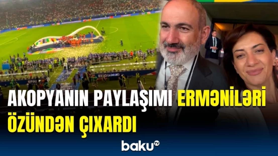 Paşinyan final matçı üçün Berlinə getdi | Akopyandan qalmaqallı paylaşım