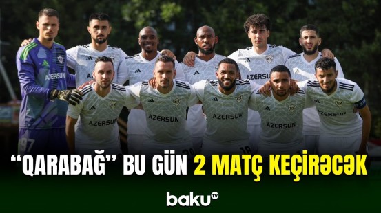 "Qarabağ" yeni mövsümə hazırlığı davam etdirir