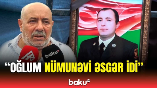 Həlak olan hərbçimizin dəfnində ürəkdağlayan anlar | Zaqatala