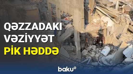 İsraildən Qəzzaya hava hücumu | Bir ailənin 5 üzvü...