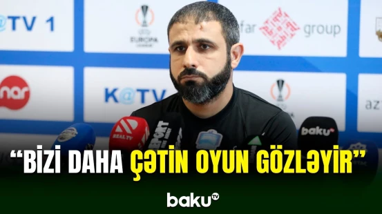 Rəşad Sadıqov “Şerif”lə cavab matçından danışıb