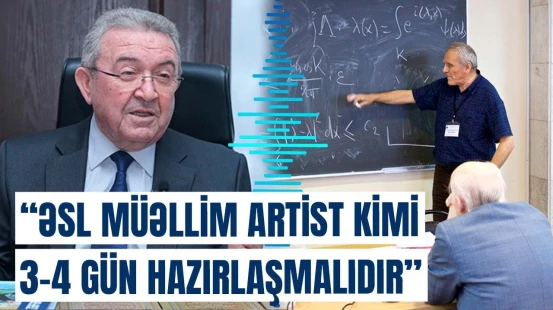 Maaşları ikiqat artarsa... | Misir Mərdanovdan müəllimlərlə bağlı açıqlama