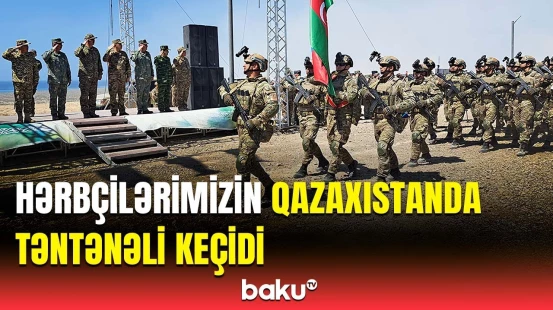 5 ölkənin birgə hərbi təlimi başa çatdı | "Birləşdik - 2024"