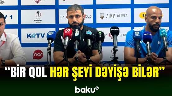 Cavab matçı üçün planımız var | Rəşad Sadıqov