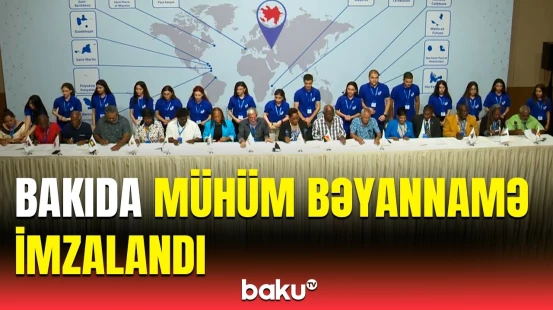 Bakıda Fransa Koloniyalarının Beynəlxalq Azadlıq Cəbhəsi yaradıldı