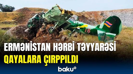 Hərbçilər həlak oldu | Ermənistanda dəhşətli təyyarə qəzası