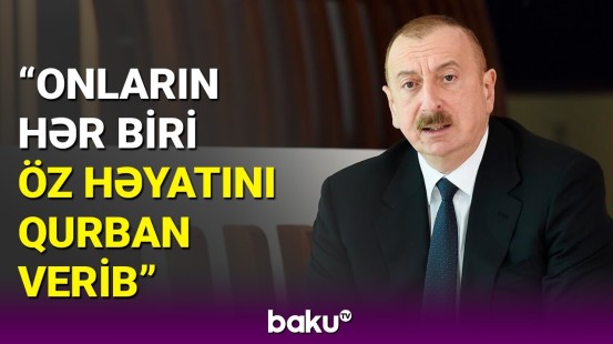 İlham Əliyev ölkədəki din və millət birliyindən danışdı