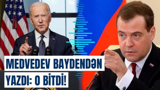 Medvedevdən Baydenin prezidentlikdən geri çəkilməsinə reaksiya